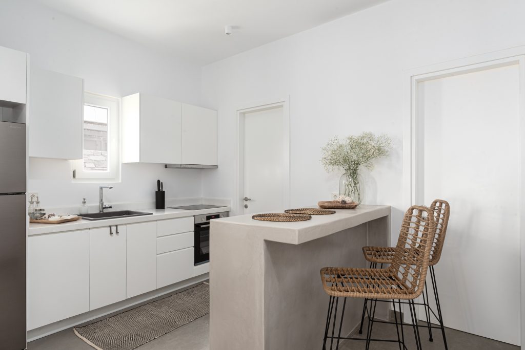 Kitchen, Villa SummerSalt Paros