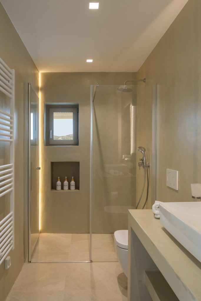 Ensuite Bathroom, Luxurious Villa Ioli Paros