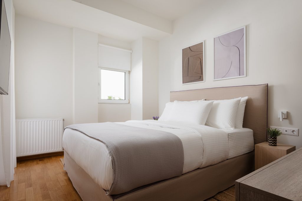 Bedroom, Athenian Riviera Costal Charm Villa