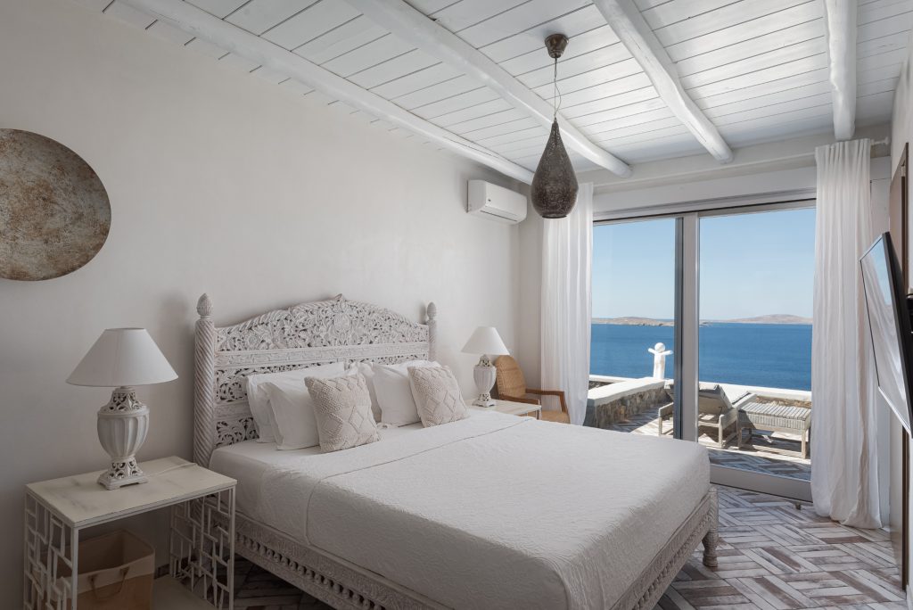 Bedroom, Villa Daloli Mykonos