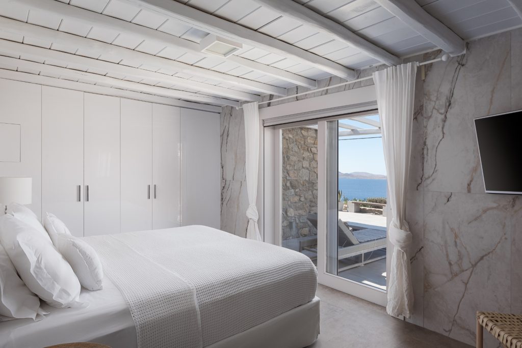 Bedroom, Villa Daloli Mykonos