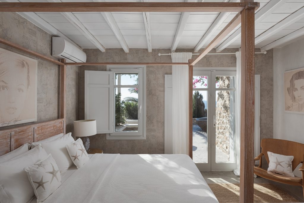 Bedroom, Villa Daloli Mykonos