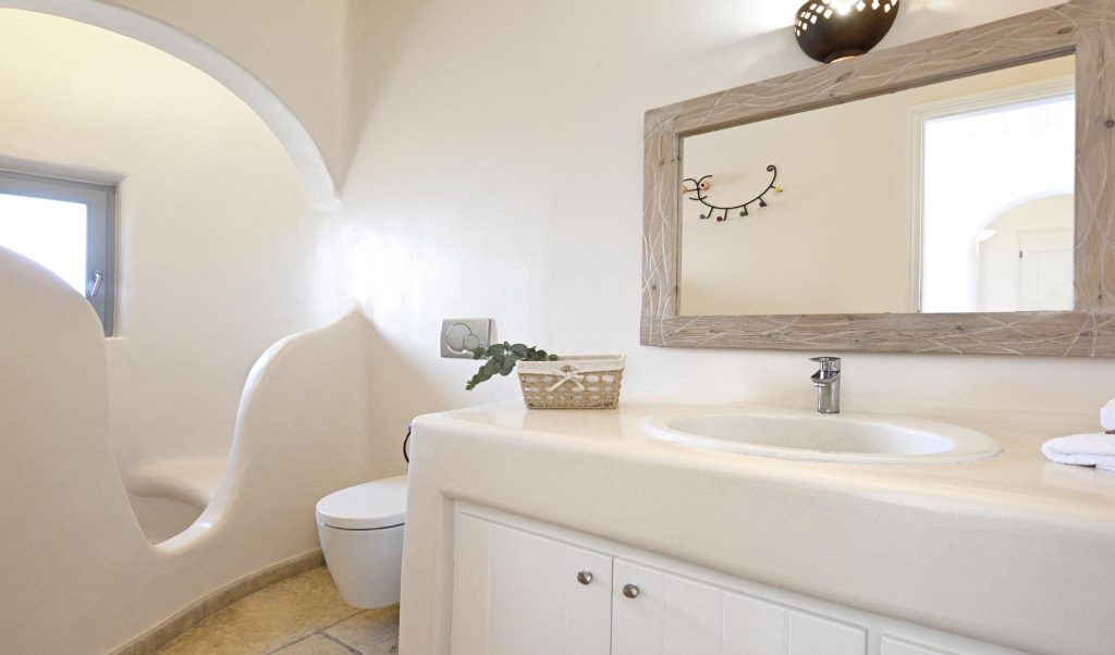 Ensuite Bathroom, Gran Kanalia Villa Mykonos