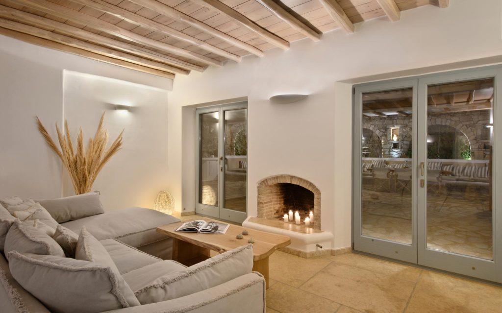 Second Living Room, Gran Kanalia Villa Mykonos