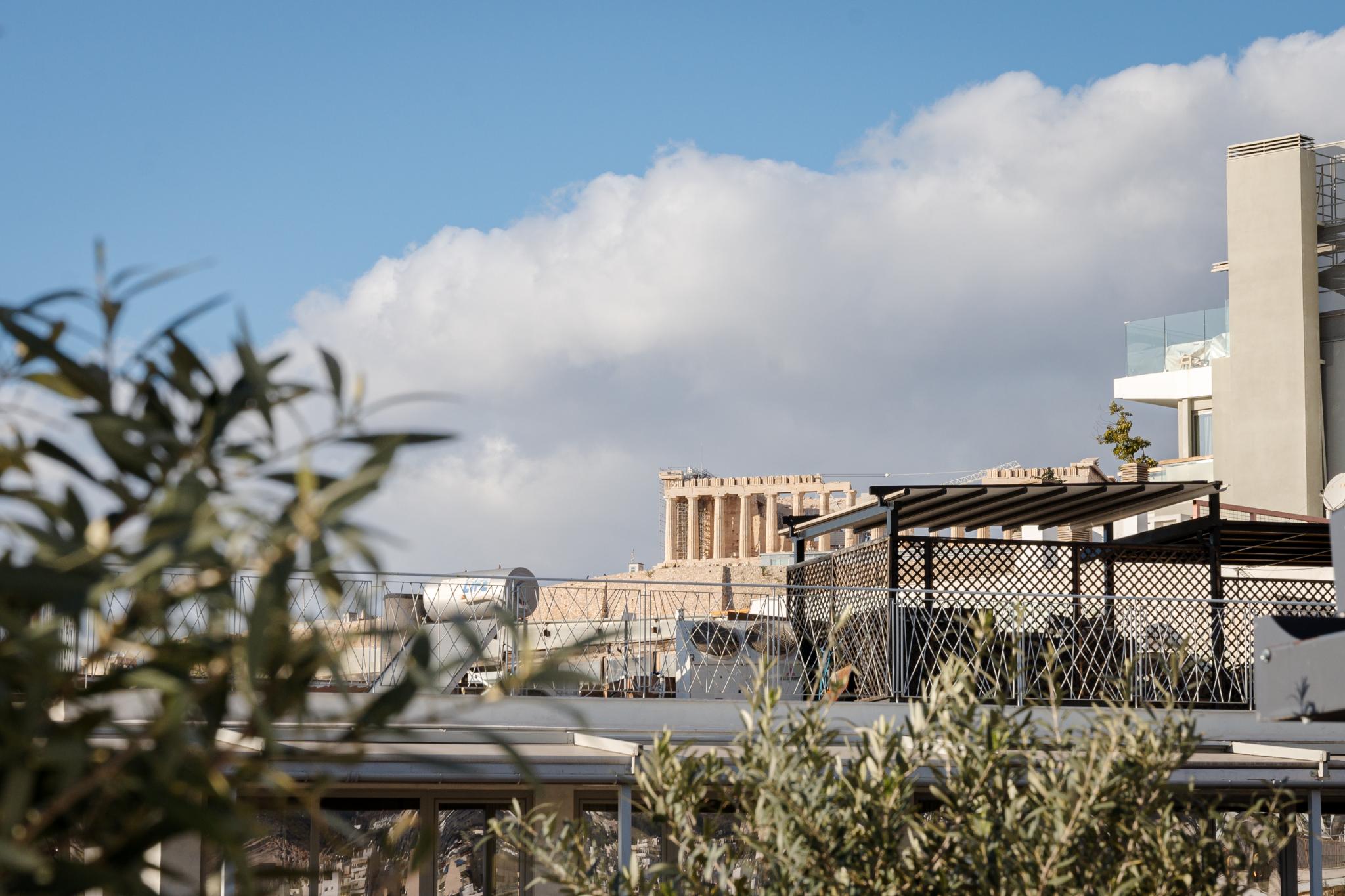 Balcony View, Athens Golden Light Premium Residence