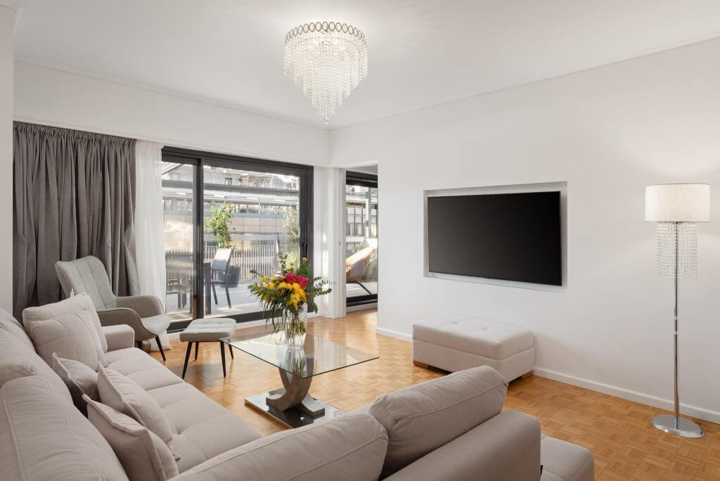 Living Room, Athens Golden Light Premium Residence