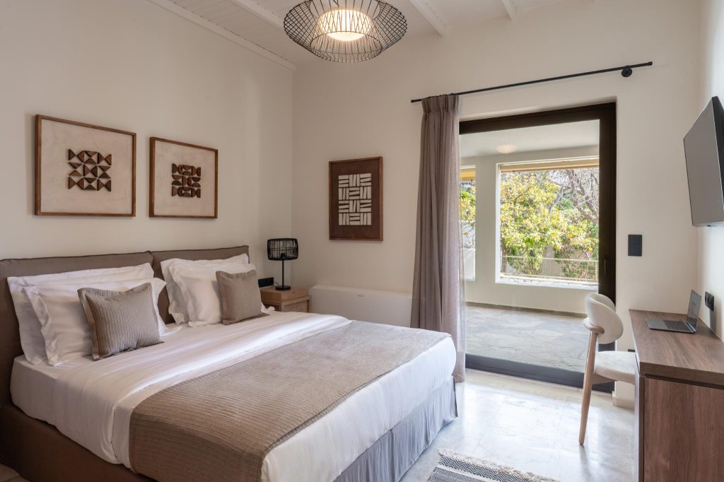 Bedrooms, Sounio Poseidon Villa