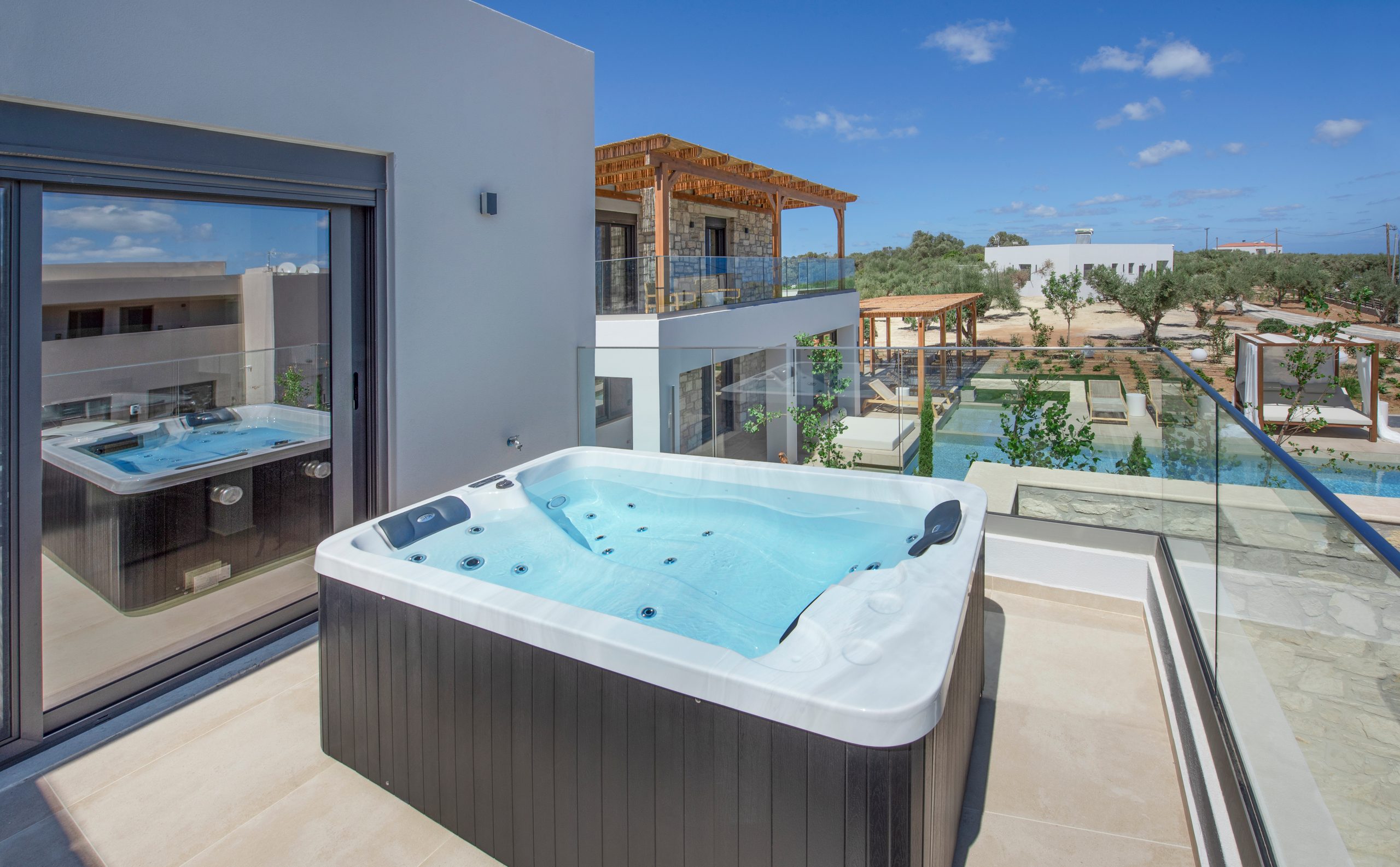 Black Olive Villa Two private pool and outdoor areas in Pigi, Rethymno, Crete
