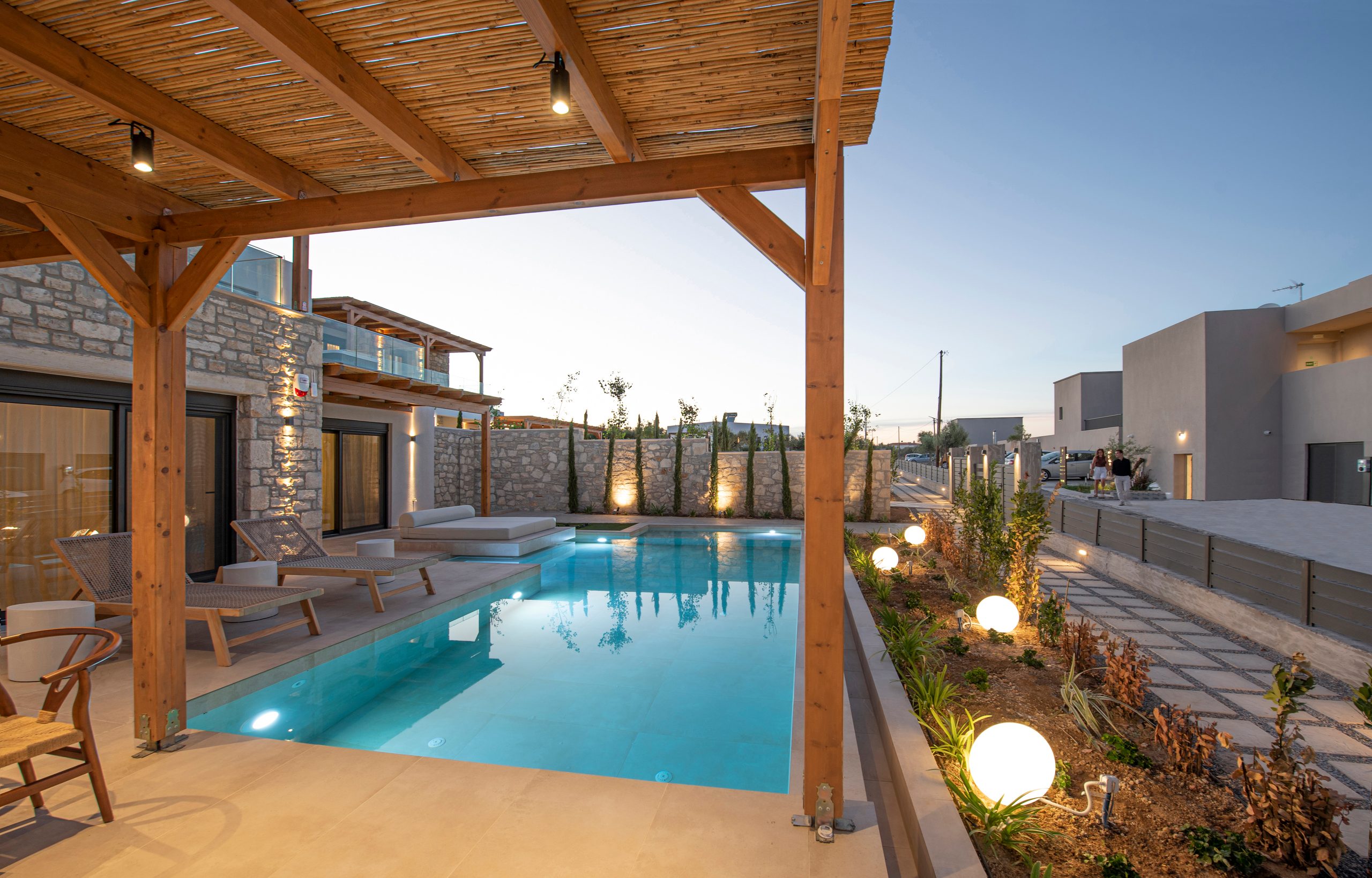 Black Olive Villa Two private pool and outdoor areas in Pigi, Rethymno, Crete
