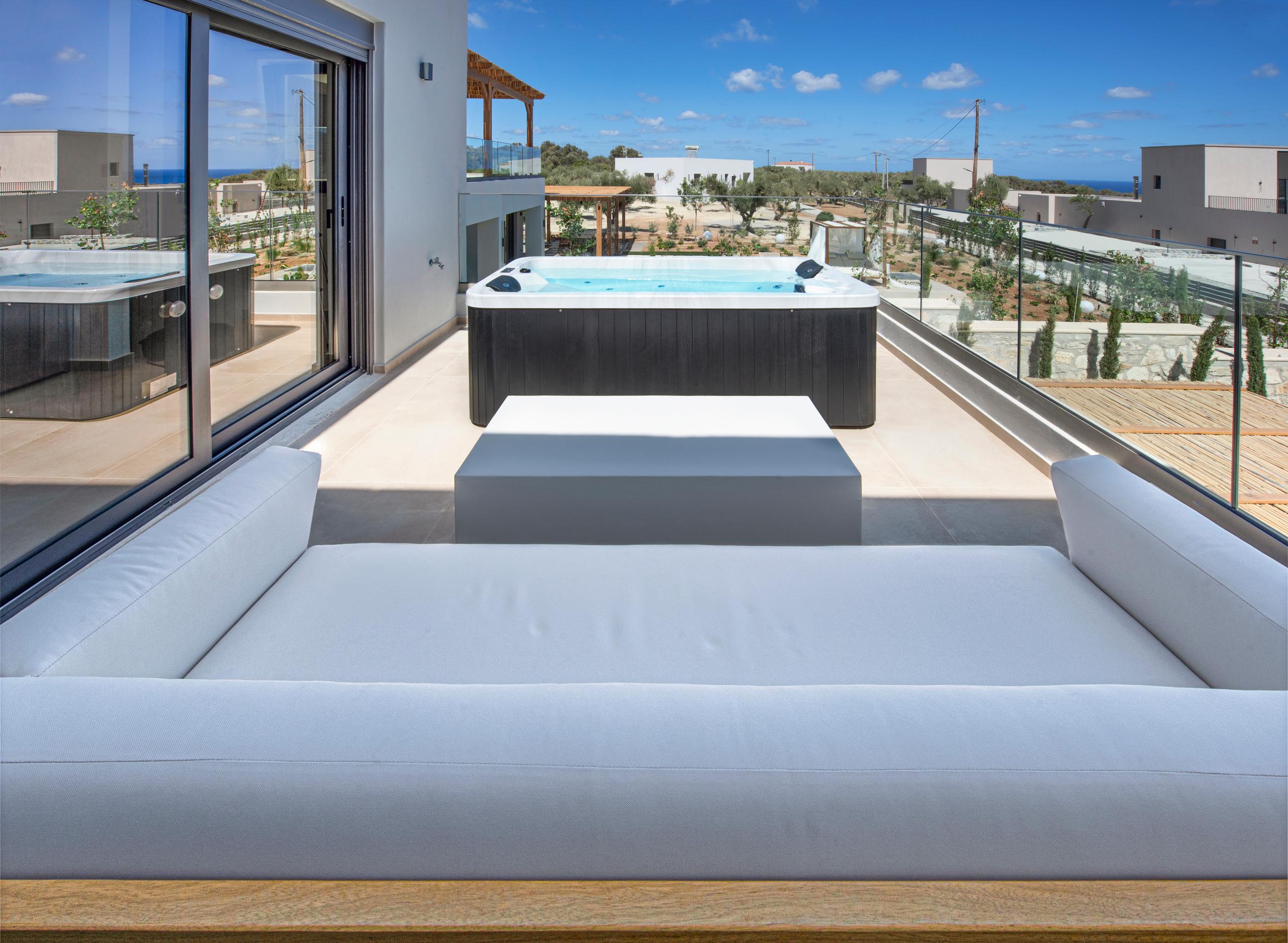 Black Olive Villa Two private pool and outdoor areas in Pigi, Rethymno, Crete