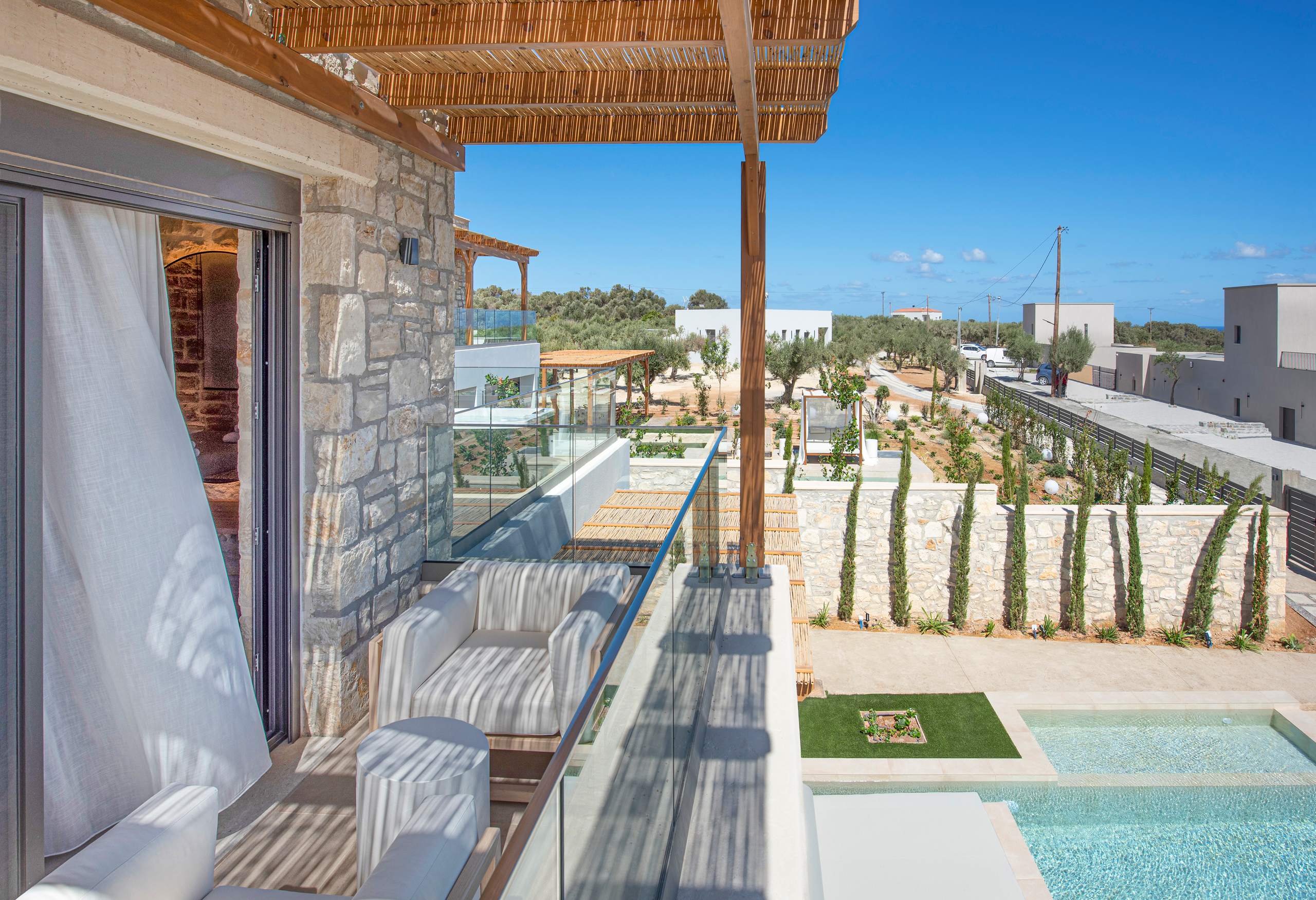 Black Olive Villa Two private pool and outdoor areas in Pigi, Rethymno, Crete