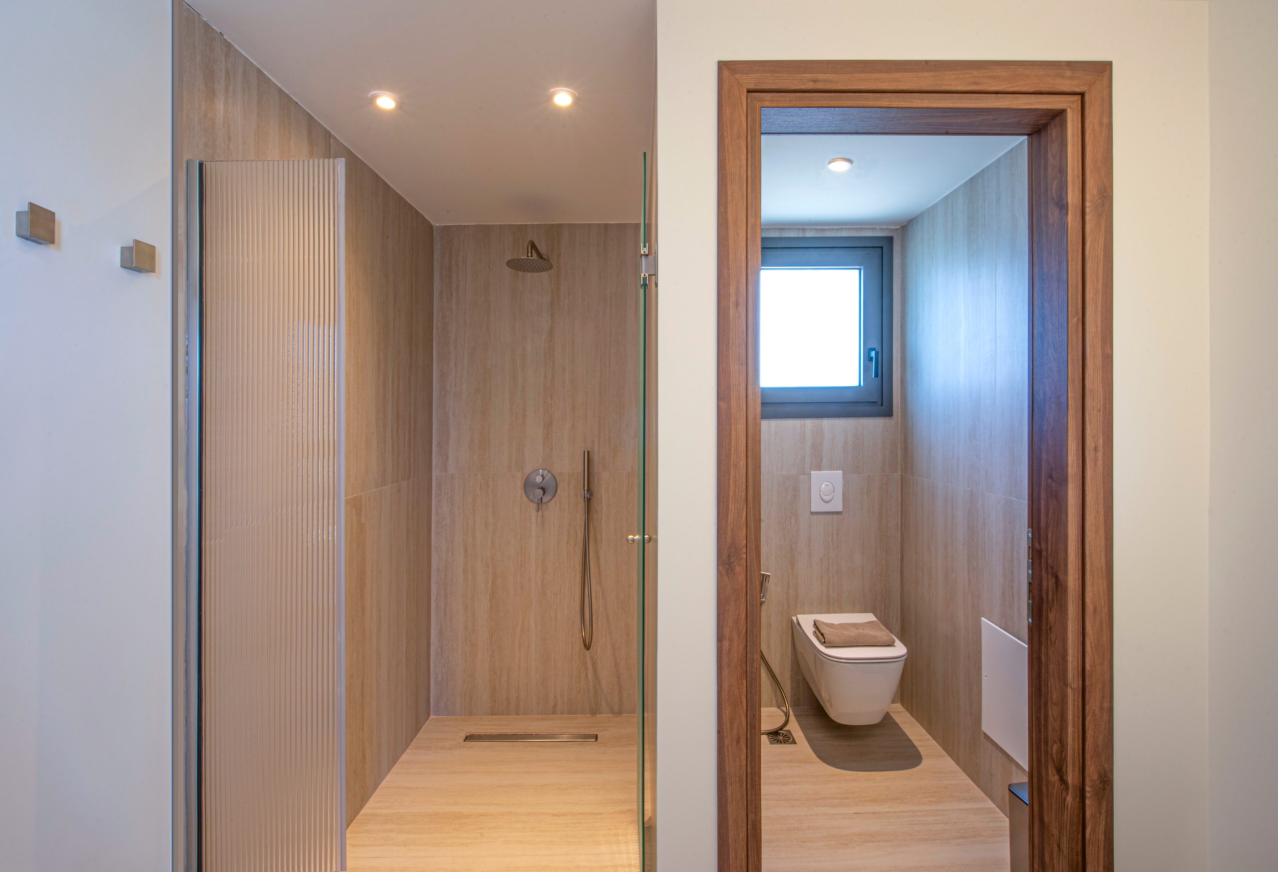 Black Olive Villa Two bathroom in Pigi, Rethymno, Crete