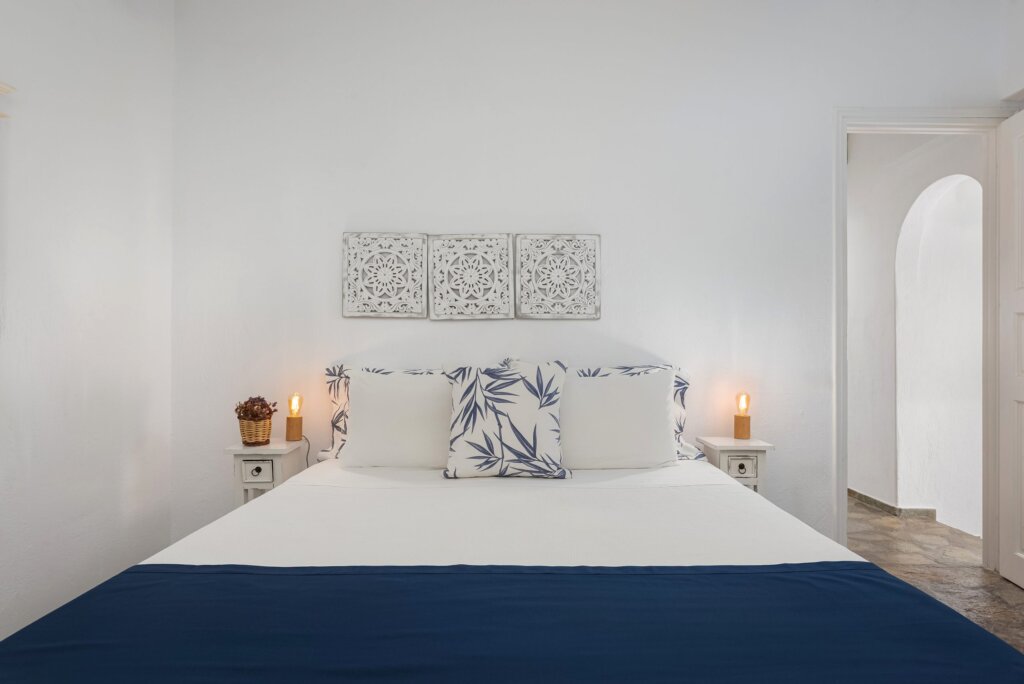 Venus View Villa with Private Pool & Sea View bedroom 1 in Ano Mera, Mykonos