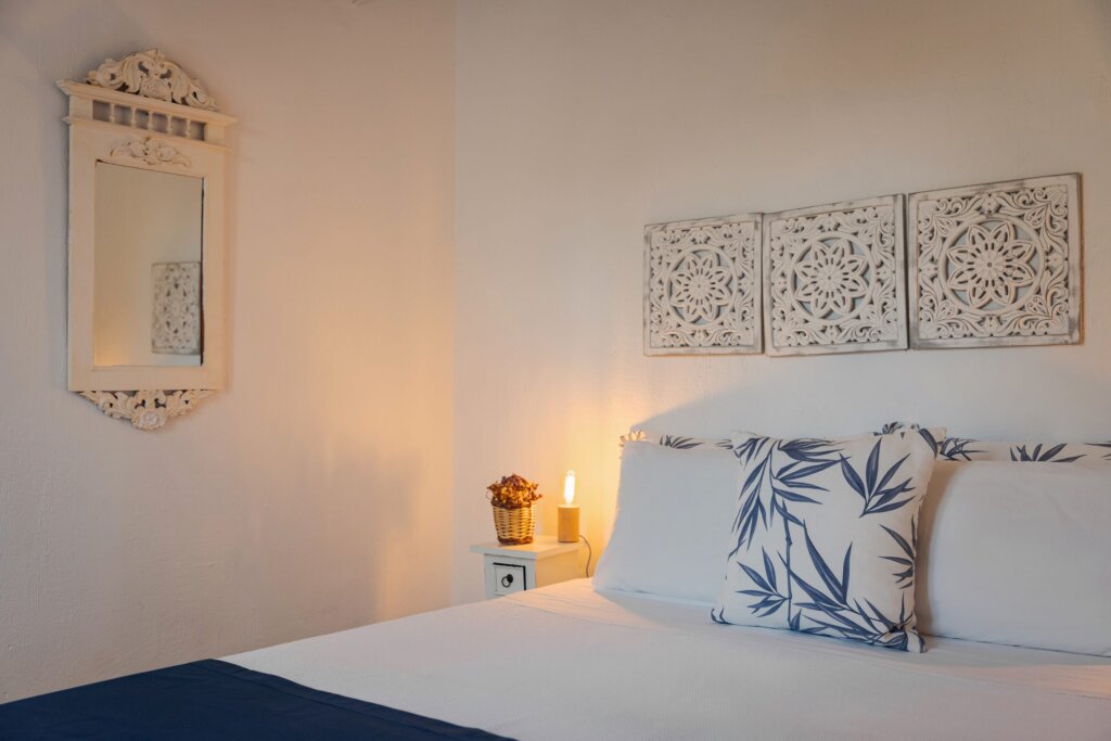 Venus View Villa with Private Pool & Sea View bedroom 1 in Ano Mera, Mykonos