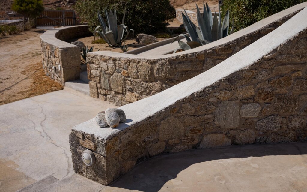 Venus View Villa with Private Pool & Sea View outdoor areas and views in Ano Mera, Mykonos